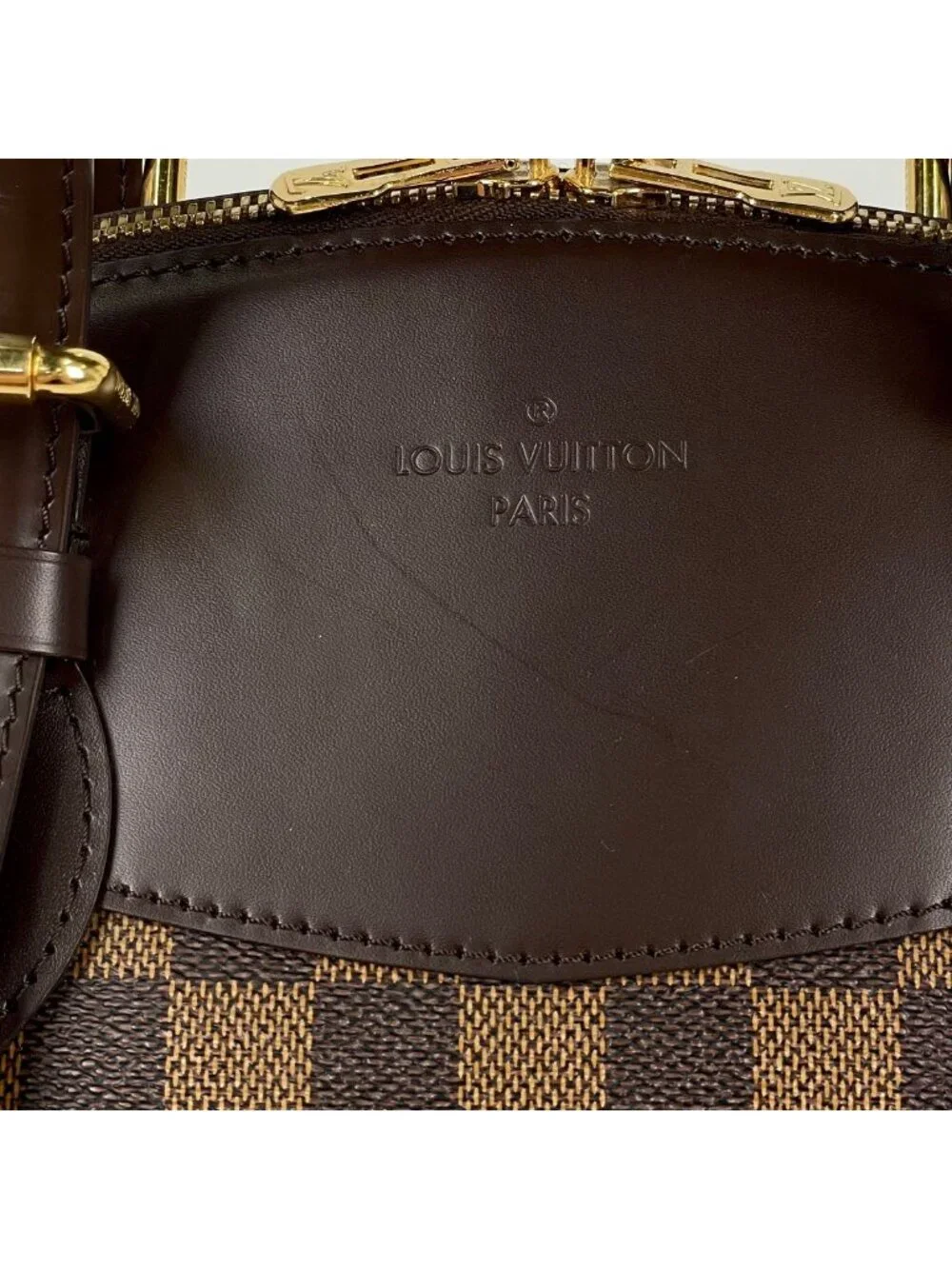 Louis Vuitton Verona MM Tote Shoulder Bag Damier Brown
